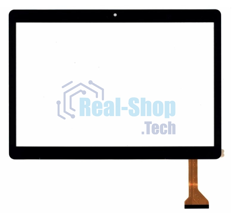 Сенсорное стекло (тачскрин) WJ1825-FPC-V1.0, черное