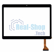 Сенсорное стекло (тачскрин) WJ1825-FPC-V1.0, черное