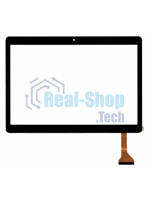 Сенсорное стекло (тачскрин) WJ1825-FPC-V1.0, черное