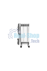 Обогреватель масляный Neoclima NC 9307 белый/черный, 1500 Вт, 15 м2, термостат 28742