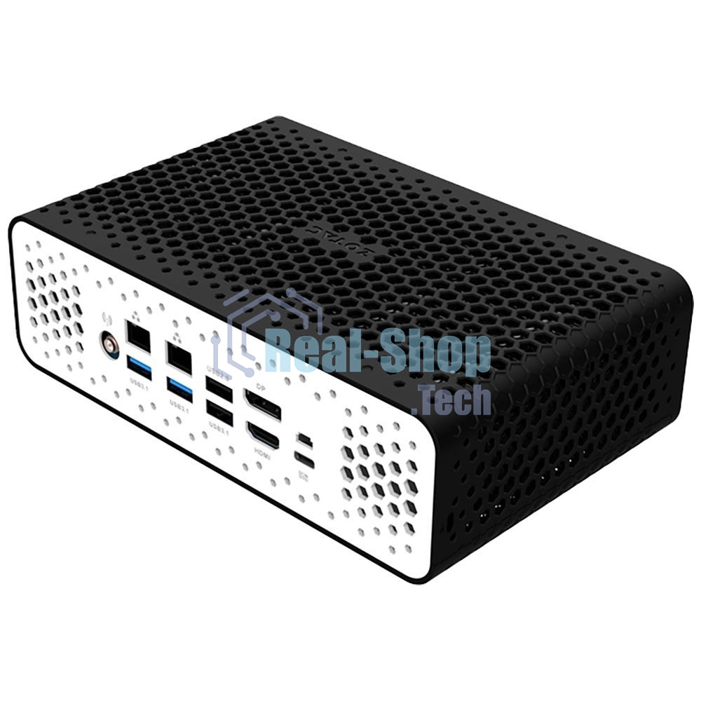 Платформа системного блока с ЦПУ Zotac ZOTAC ZBOX NANO, SFF, FANLESS, i7-1355U, 2 DDR5 SO-DIMM, M.2 SSD, 2.5