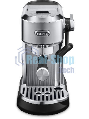 Кофеварка рожковая DeLonghi EC950.M (0132106249) серебристый, исп. кофе - молотый/чалды, 1.6 л, 1450 Вт, 15 бар