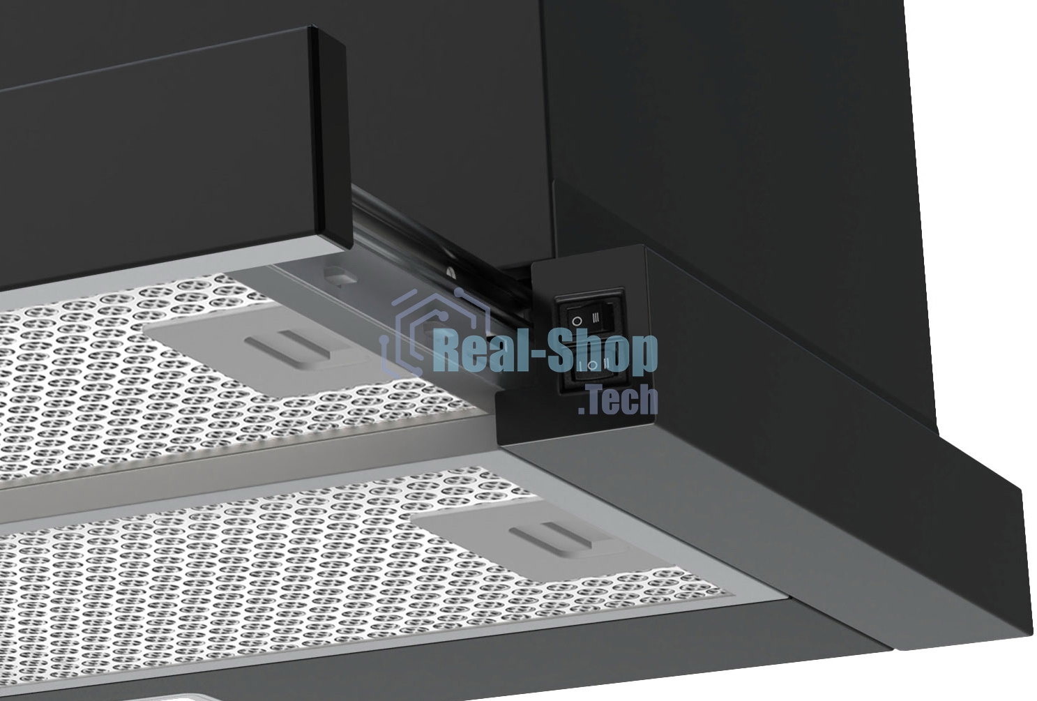 Вытяжка телескопическая Beko BHNT613R4CB черный, 60 см, 320 куб. м/ч, 61 дБ