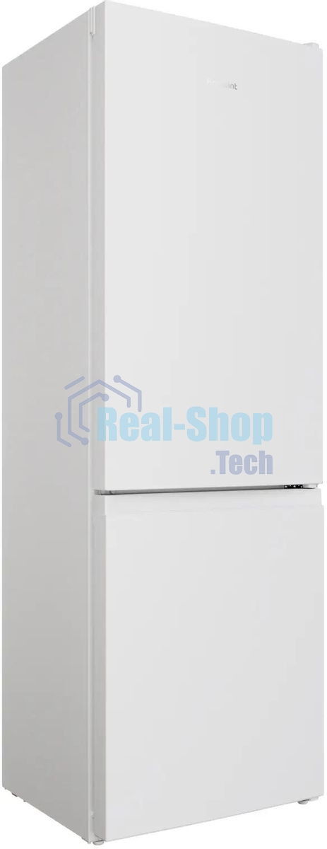 Холодильник Hotpoint HT 4180 W белый/серебристый двухкамерный 220/78л морозилка снизу, Total No Frost