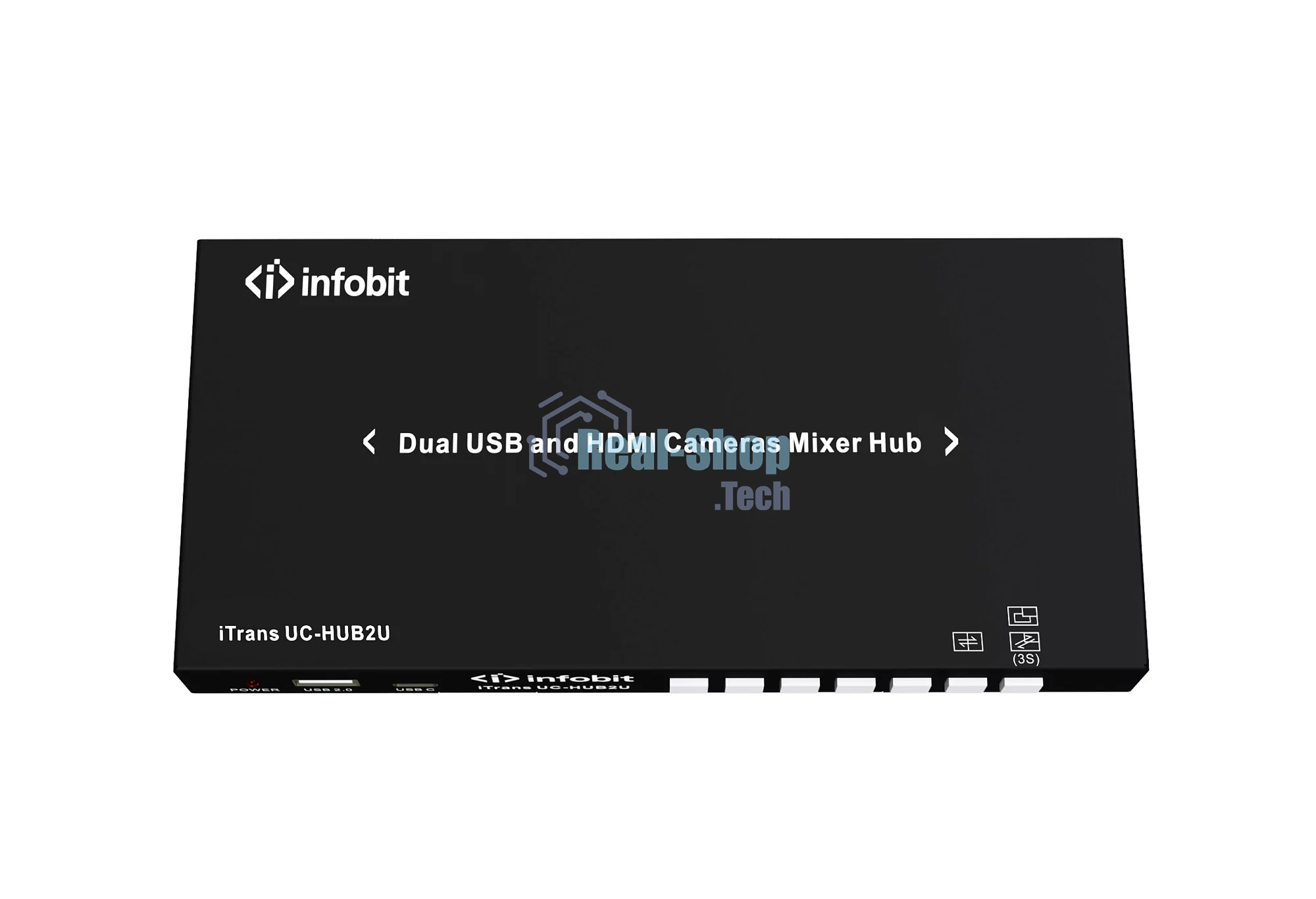 Коммутатор Infobit iTrans UC-HUB2U Dual USB and HDMI Cameras Mixer Hub