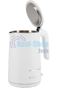 Чайник электрический Vitek VT-1104 1.5л. 2200Вт разноцветный корпус: металл/пластик
