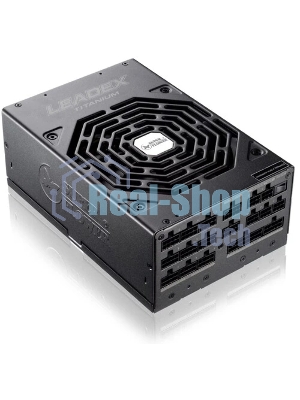 Блок питания Super Flower Leadex Titanium (SF-1600F14HT), 1600Вт, 80 PLUS Titanium, 140мм, модульный, черный