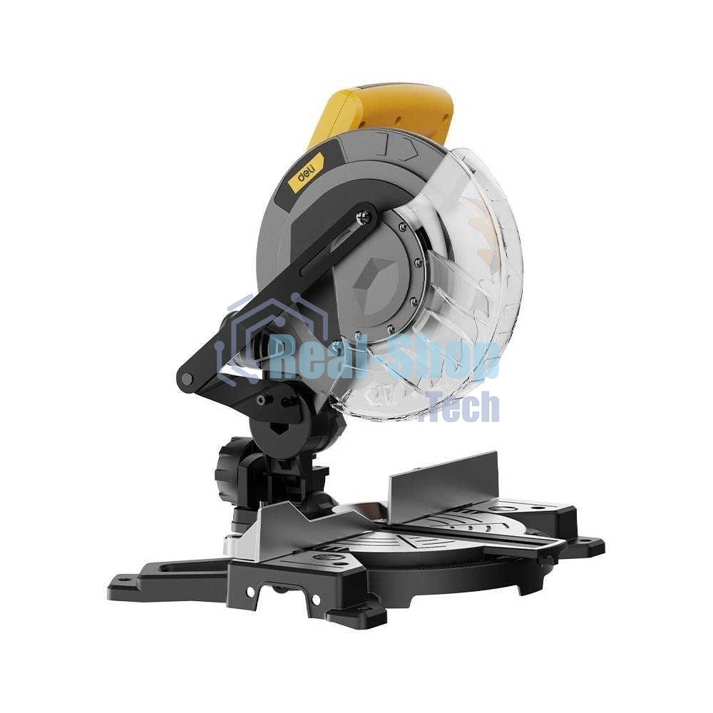 Торцовочная пила Deli DC573 1400 Вт, 5500 об/мин, диаметр диска 210 мм