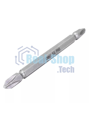 Набор двухсторонних бит 10 шт Deli DL6903 PH2x110мм, сталь S2 с твердостью 58-60HRC, пласт.кейс