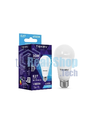 Лампа светодиодная TOKOV ELECTRIC 30Вт А70 6500К Е27 176-264В