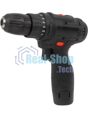 Дрель-шуруповерт Yiwu 100051588155, 12 В, 0,8 Ач, 31 Нм, щеточный