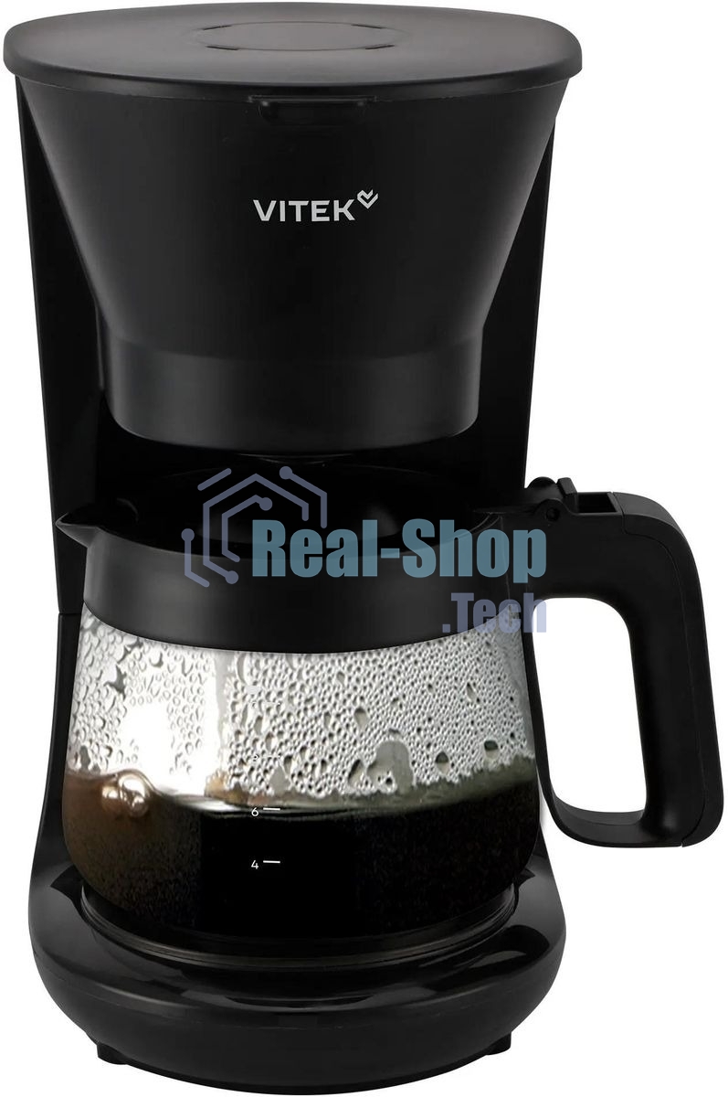 Кофеварка капельная Vitek VT-CMD1700 900Вт черный
