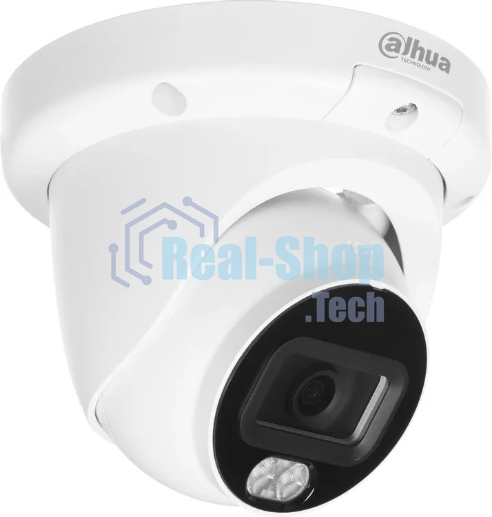 Камера видеонаблюдения Dahua DH-IPC-HDW3449QMP-S-IL-0280B, IP, 4 Мп, 2.8 мм, белая