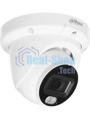 Камера видеонаблюдения Dahua DH-IPC-HDW3449QMP-S-IL-0280B, IP, 4 Мп, 2.8 мм, белая