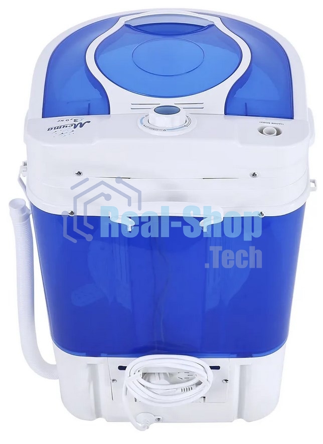 Стиральная машина Мечта WMS S303UT01 бело-синяя, загрузка вертикальная 3кг, 300 об/мин., класс: A+