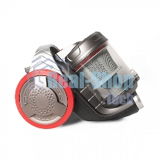 Пылесос BQ VC1606C серо-красный, 420/1600 Вт, уборка сухая, пылесборник контейнер 3 л