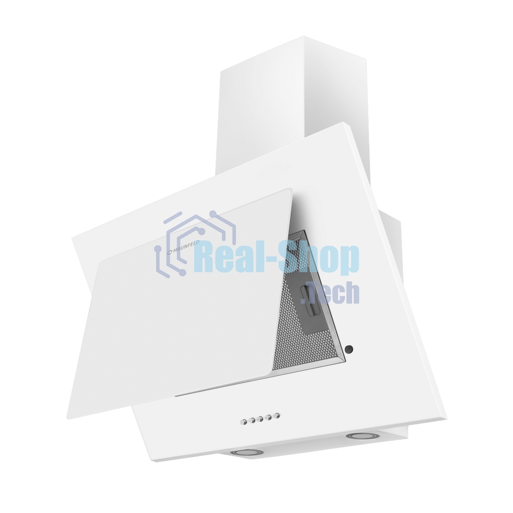 Вытяжка наклонная Maunfeld Tower 60 белый, 60 см, 700 куб. м/ч, 66 дБ