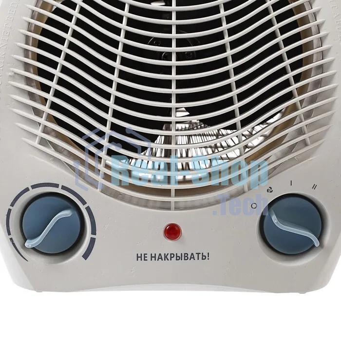 Тепловентилятор Engy EN-509 настольный, белый, 2000 Вт, 20 м2, термостат (014984)