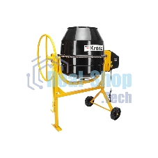 Бетоносмеситель Kranz KR-200 1000 Вт, 200 л, чугунный венец, 23 об/мин