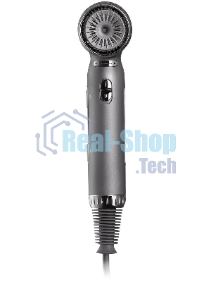 Фен Red Solution F582 серый/серебристый, 1500 Вт, ионизация