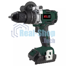 Профессиональный ударный бесщеточный шуруповерт Klpro KLDM18B-20 (18В, Li-ion-2шт, 2.0А·ч, 60Нм, ручка, З/У, в кейсе)