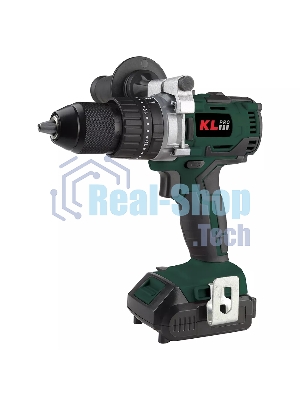 Профессиональный ударный бесщеточный шуруповерт Klpro KLDM18B-20 (18В, Li-ion-2шт, 2.0А·ч, 60Нм, ручка, З/У, в кейсе)