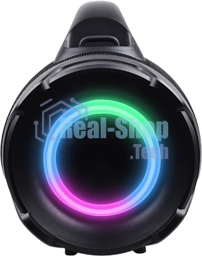 Колонка портативная Ural Урал ТТ М6+ КАРАОКЕ черный/черный 110W 1.1 BT/3.5Jack/USB-C 10м 8000mAh (ФР-00003975)