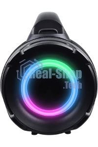 Колонка портативная Ural Урал ТТ М6+ КАРАОКЕ черный/черный 110W 1.1 BT/3.5Jack/USB-C 10м 8000mAh (ФР-00003975)