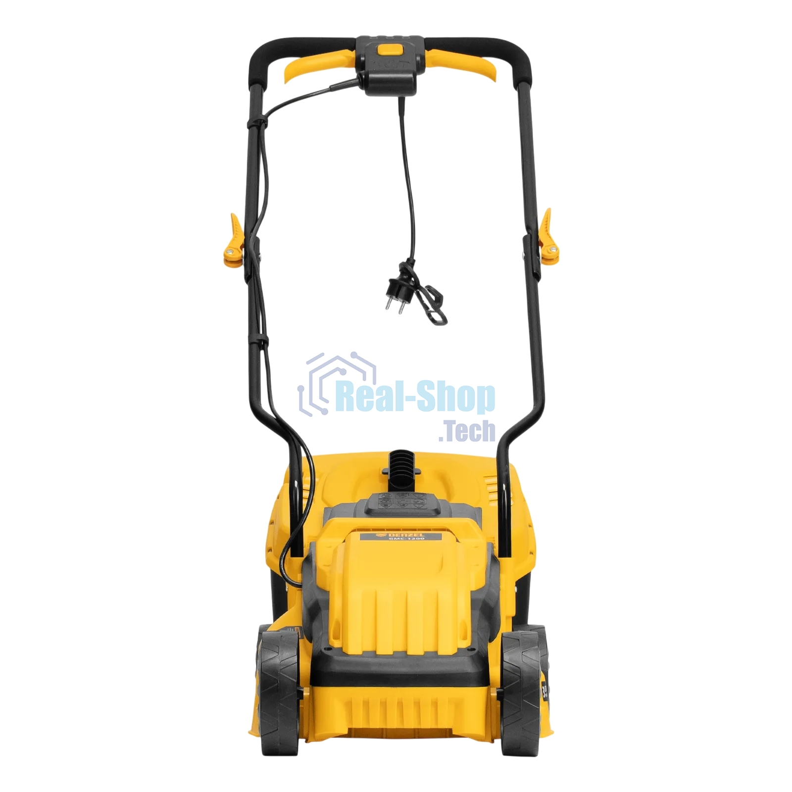 Газонокосилка электрическая Denzel GMC-1200, шир., 32 см, 1200 Вт, 3 уров., травосб. 30 л