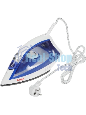 Утюг Tefal FV1711E0 синий/белый, 1800 Вт, 20 г/мин, 80 г/мин, 200 мл