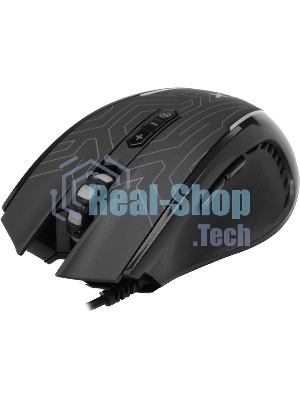 Мышь проводная A4Tech X87 черный, 2400 dpi, USB, кнопки - 8