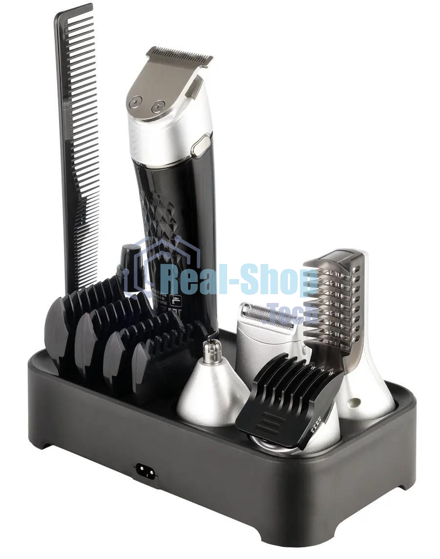 Триммер Centek CT-2132 черный/серый