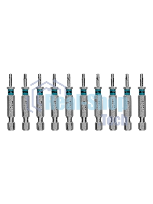Бита Gross Torx 10х50 мм, сталь S2, шестигр., 10 шт.