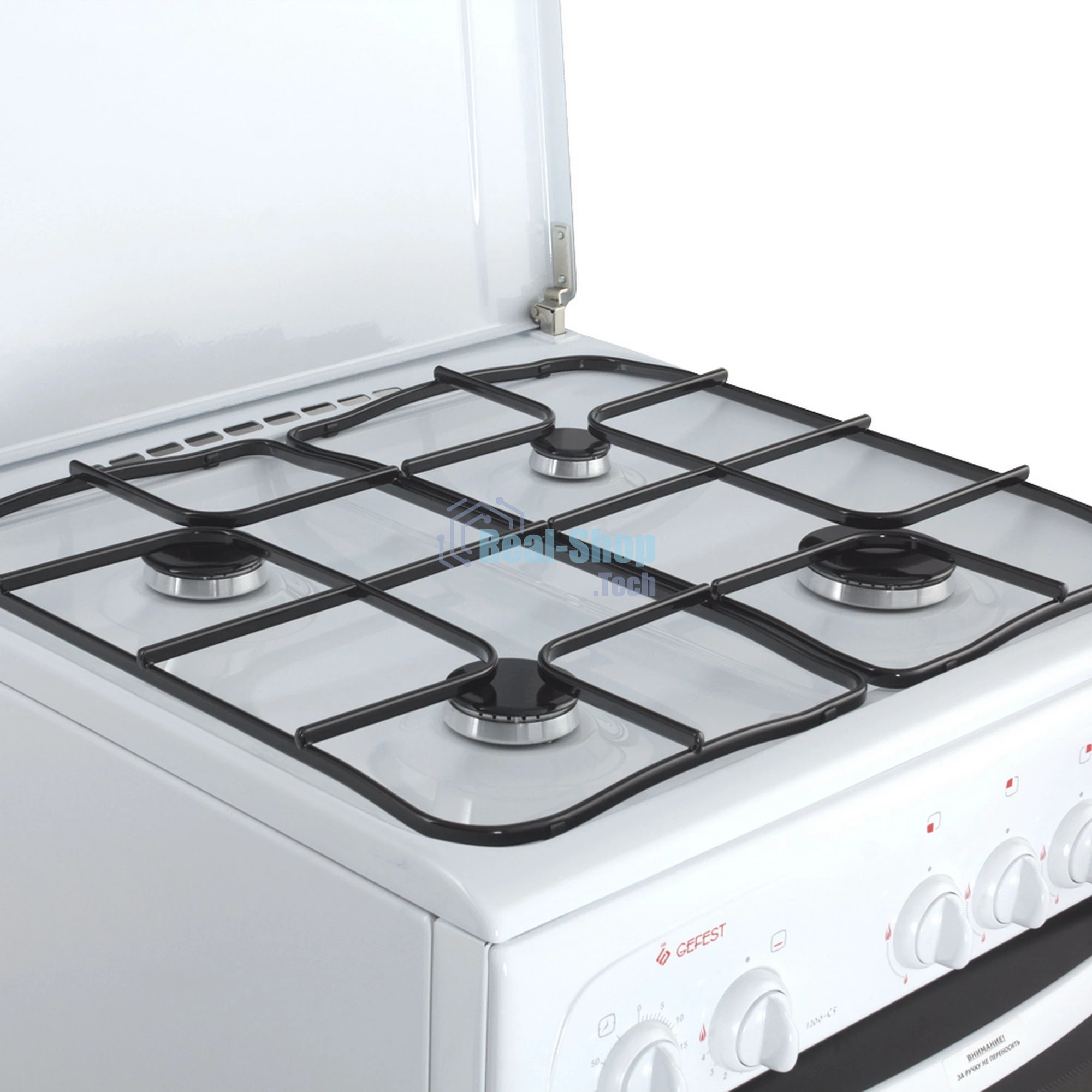 Плита газовая Gefest ПГ 1200 С5 белый, конфорок 4 шт, духовка 63 л, 60 см x 85 см x 60 см