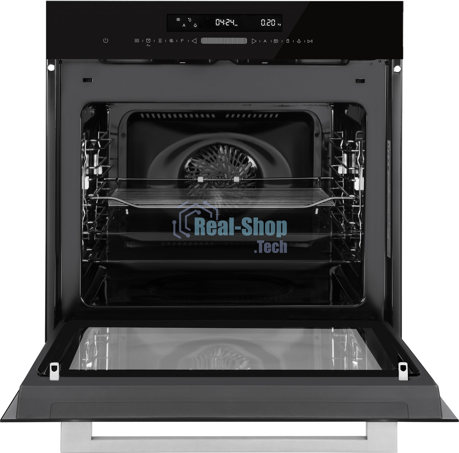 Духовой шкаф с СВЧ Weissgauff EOM 991 SB, встраиваемый