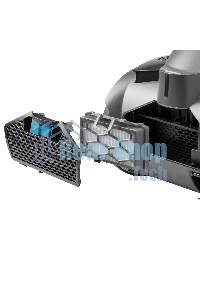 Пылесос Galaxy Line GL 6224 серый/голубой, 300/2400 Вт, уборка сухая, пылесборник контейнер, 2 л