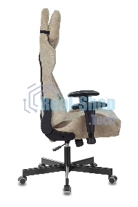 Кресло игровое Бюрократ VIKING KNIGHT LT21 FABRIC песочный крестовина металл/пластик