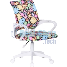 Кресло компьютерное детское Defender Fiesta солнце&цветы, ткань, класс 1