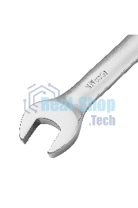 Ключ комбинированный трещоточный Denzel 14709 15 мм, CrV, матовый хром