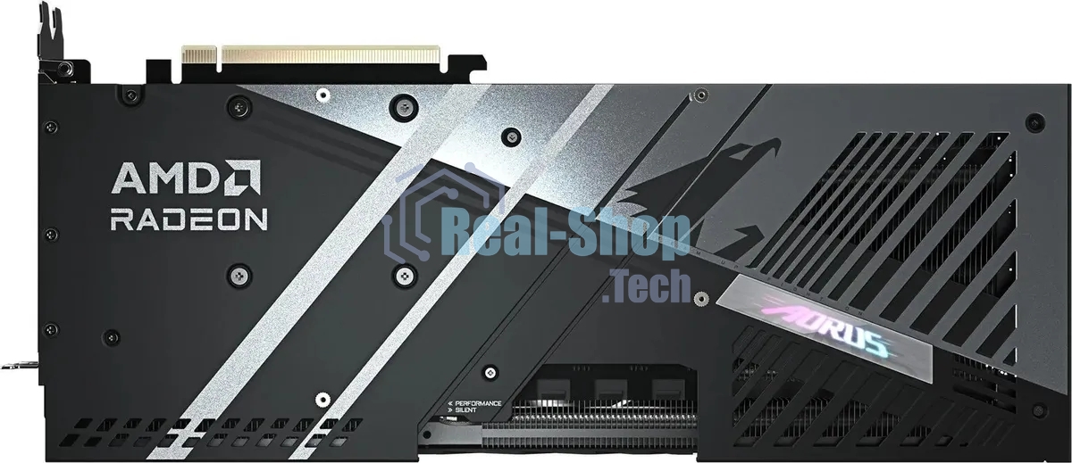 Видеокарта Gigabyte PCI-E GV-R9070XT AORUS E-16GD 1.0 AMD Radeon RX 9070XT 16Gb 256bit GDDR6 2175/20000 HDMIx2 DPx2 HDCP Ret