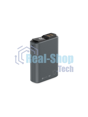 Портативный аккумулятор OLMIO QS-10, 10000mAh, 22.5W QuickCharge3.0/PowerDelivery, LCD, темно-серый