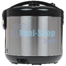Мультиварка Centek CT-1498 Ceramic черный, сталь 700 Вт, 5.0л, КЕРАМИЧЕСКОЕ ПОКРЫТИЕ ЧАШИ, 10 пр-м.