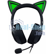 Гарнитура Razer Kraken Kitty V2 чёрный, проводная, USB, подсветка