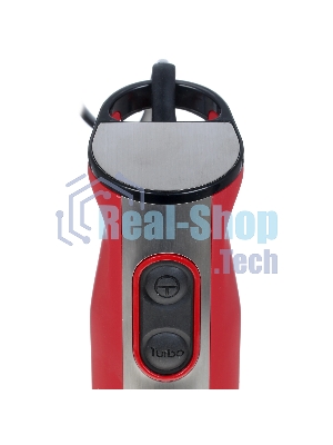Блендер погружной Centek CT-1319 красный, 1000 Вт, плавная регулировка, турбо