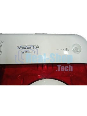 Стиральная машина VESTA WME60LP Ex красный, загрузка вертикальная 6 кг