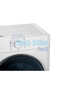 Стиральная машина Maunfeld MFWM128WH053 белая, загрузка фронтальная 7.5кг, 1200 об/мин., класс: A+++