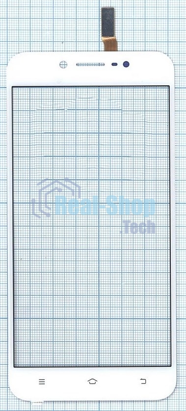 Сенсорное стекло (тачскрин) для Vivo V5s, белое