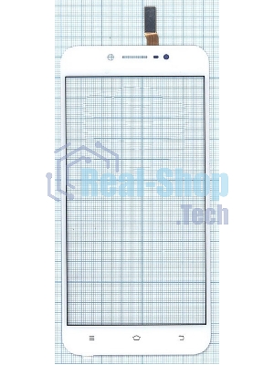 Сенсорное стекло (тачскрин) для Vivo V5s, белое