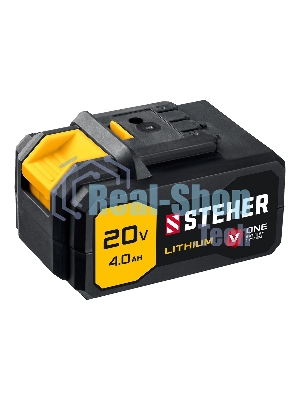 Гайковерт STEHER 20В бесщеточный, 1 АКБ (4А·ч), в кейсе. CWB-300-1