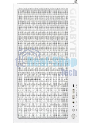 Компьютерный корпус Gigabyte GB-C500PI ST белый без БП ATX 3x120мм 6x140мм 2xUSB 3.0 1xUSB3.1 audio bott PSU